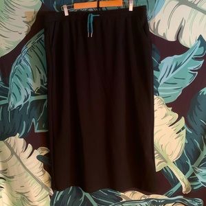 Drawstring skirt